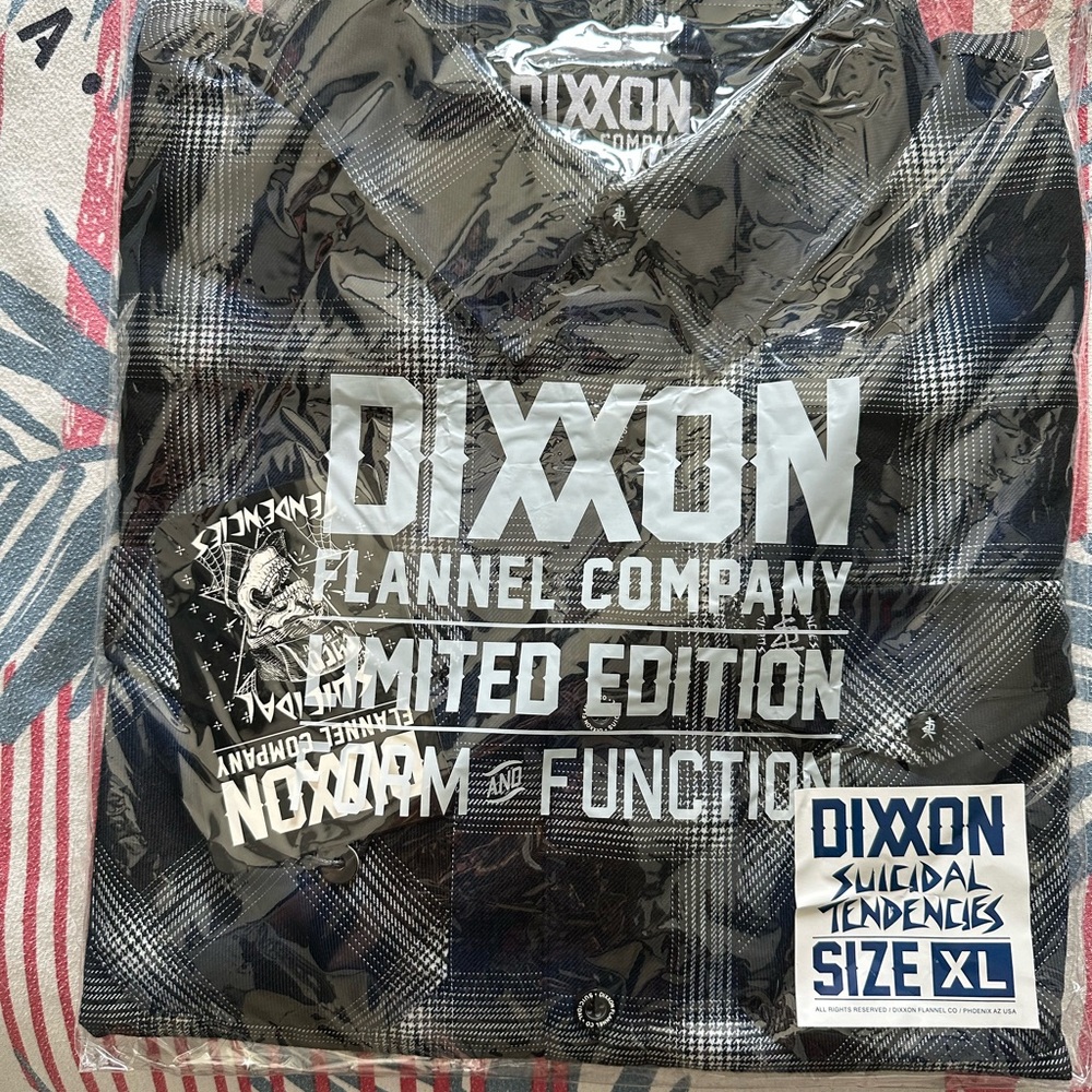 Dixxon XL “Suicidal Tendencies” Flannel Shirt